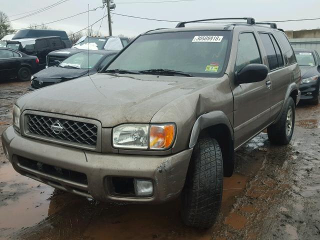 JN8DR07Y41W525777 - 2001 NISSAN PATHFINDER BROWN photo 9