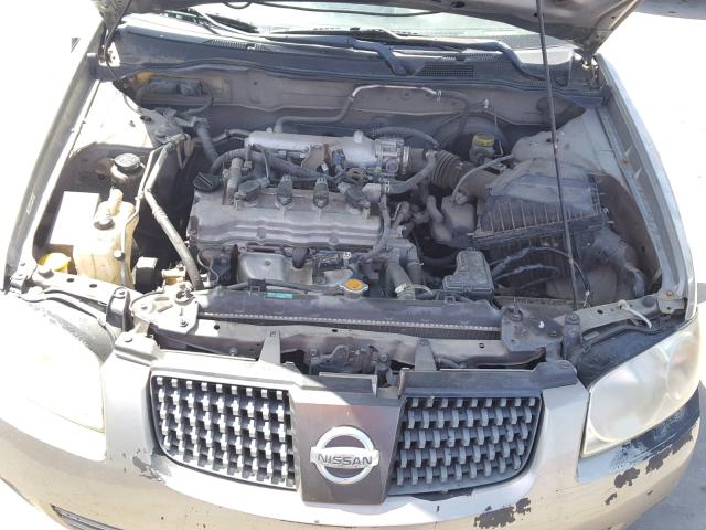 3N1CB51D14L461192 - 2004 NISSAN SENTRA 1.8 SILVER photo 7