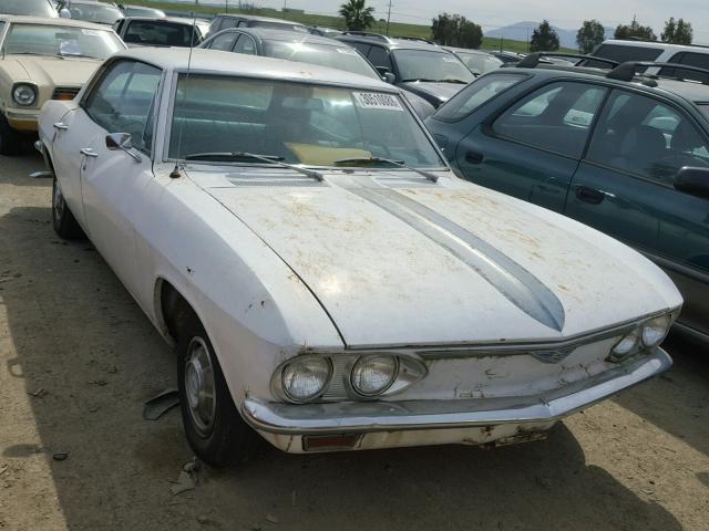 105396W187295 - 1966 CHEVROLET CORVAIR WHITE photo 1