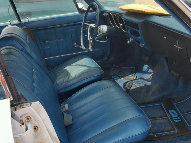 105396W187295 - 1966 CHEVROLET CORVAIR WHITE photo 5