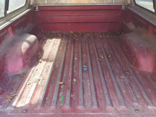 1FTCR10A9STA64203 - 1995 FORD RANGER MAROON photo 6