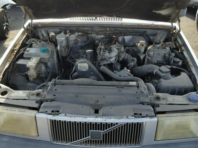 YV1FW8818N2359140 - 1992 VOLVO 740 SILVER photo 7