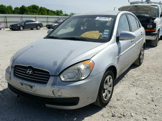 KMHCN46CX9U289008 - 2009 HYUNDAI ACCENT GLS GRAY photo 2