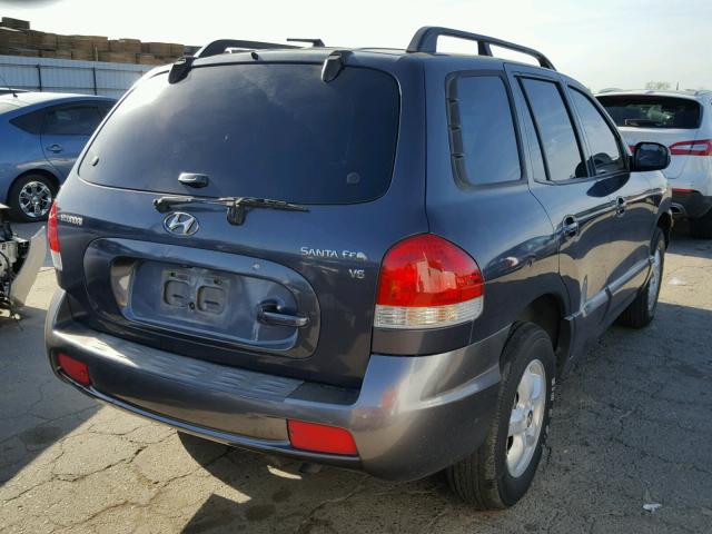 KM8SC13D85U021159 - 2005 HYUNDAI SANTA FE G TWO TONE photo 4