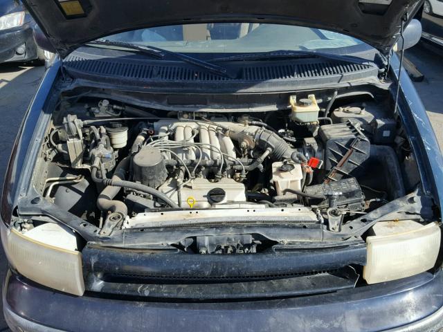 4N2DN11W9PD840757 - 1993 NISSAN QUEST GXE BLACK photo 7