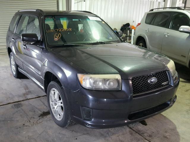 JF1SG66658H722828 - 2008 SUBARU FORESTER S Մոխրագույն լուսանկար 1