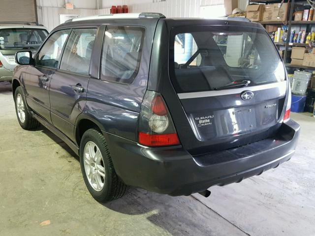 JF1SG66658H722828 - 2008 SUBARU FORESTER S Մոխրագույն լուսանկար 3