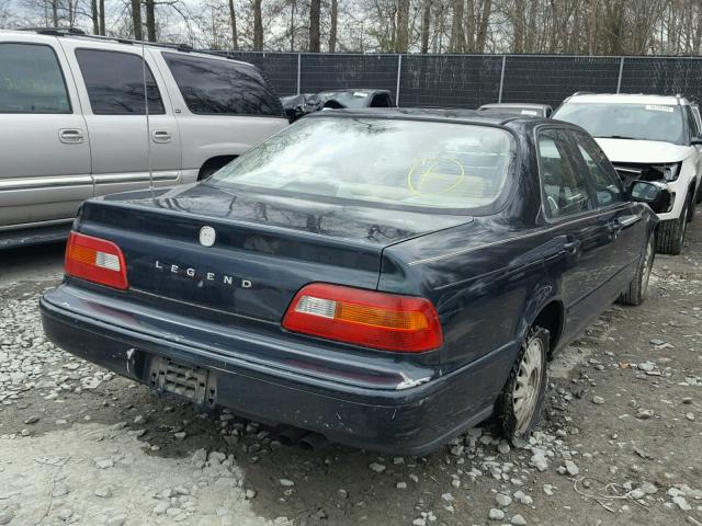 JH4KA7677SC001360 - 1995 ACURA LEGEND LS მწვანე ფოტო 4