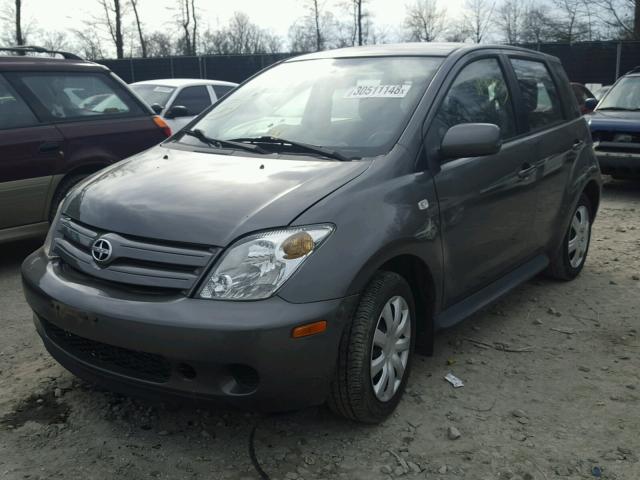 JTKKT624240072495 - 2004 TOYOTA SCION XA SILVER photo 2