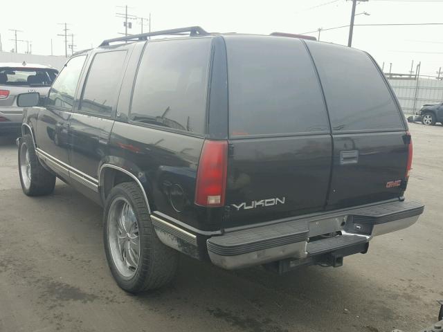 1GKEK13R8XJ792083 - 1999 GMC DENALI BLACK photo 3