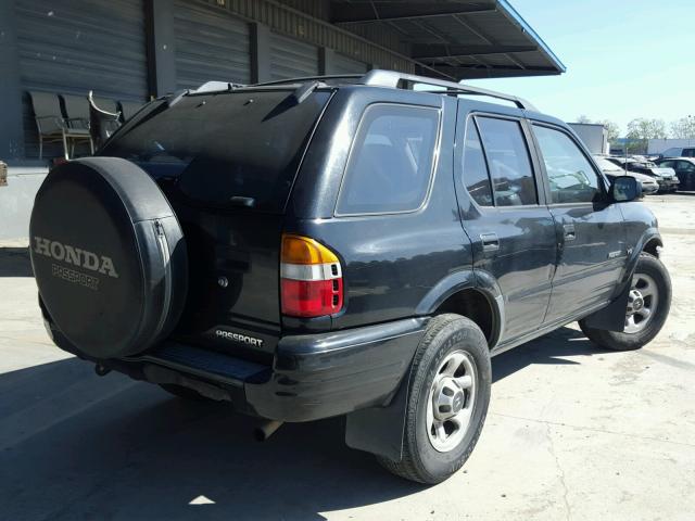 4S6CK58W314411354 - 2001 HONDA PASSPORT E BLACK photo 4