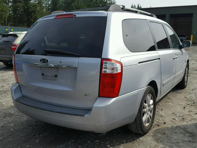 KNDMB233066056815 - 2006 KIA SEDONA EX SILVER photo 4