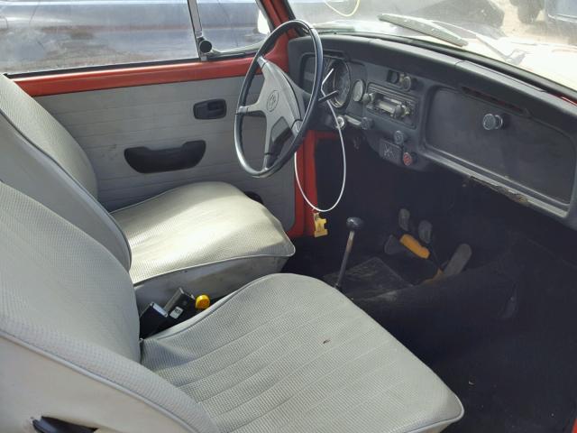 1132019039 - 1973 VOLKSWAGEN BEETLE ORANGE photo 5