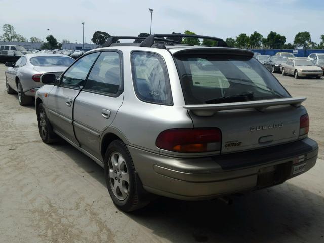 JF1GF48591H801331 - 2001 SUBARU IMPREZA OU SILVER photo 3