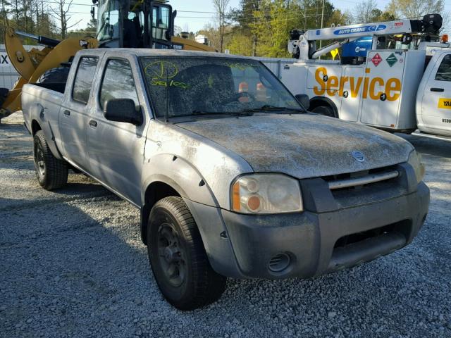 1N6ED29X82C342784 - 2002 NISSAN FRONTIER C SILVER photo 1