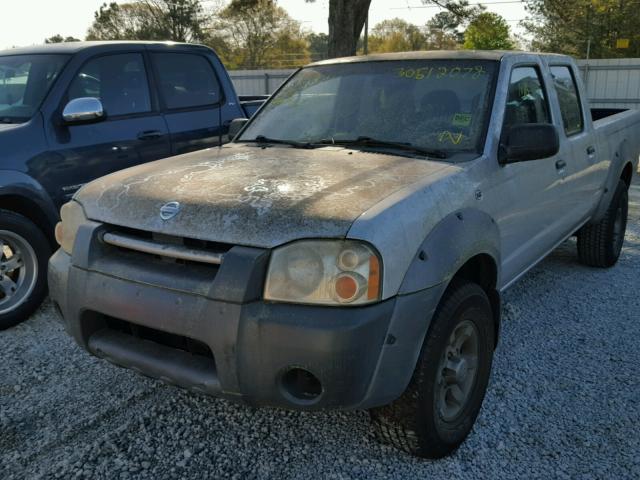 1N6ED29X82C342784 - 2002 NISSAN FRONTIER C SILVER photo 2
