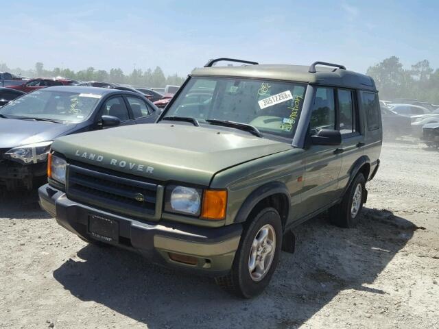 SALTY124XYA272582 - 2000 LAND ROVER DISCOVERY GREEN photo 2