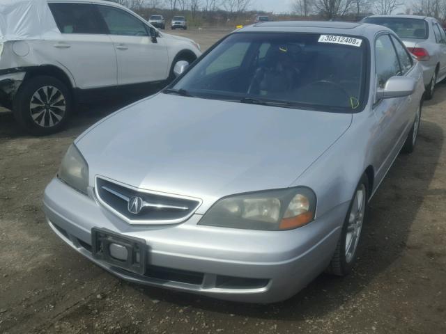 19UYA42653A002397 - 2003 ACURA 3.2CL TYPE SILVER photo 2