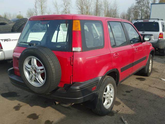 JHLRD1860YC005626 - 2000 HONDA CR-V EX RED photo 4