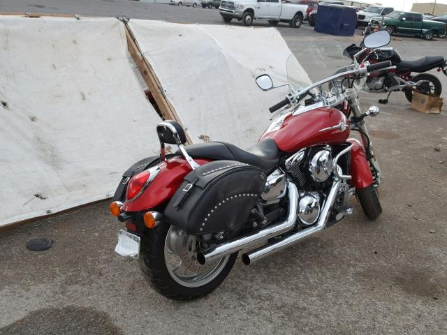 JKBVNKB128A019041 - 2008 KAWASAKI VN1600 B RED photo 4