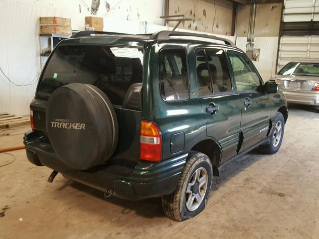 2CNBJ634436906246 - 2003 CHEVROLET TRACKER LT GREEN photo 4