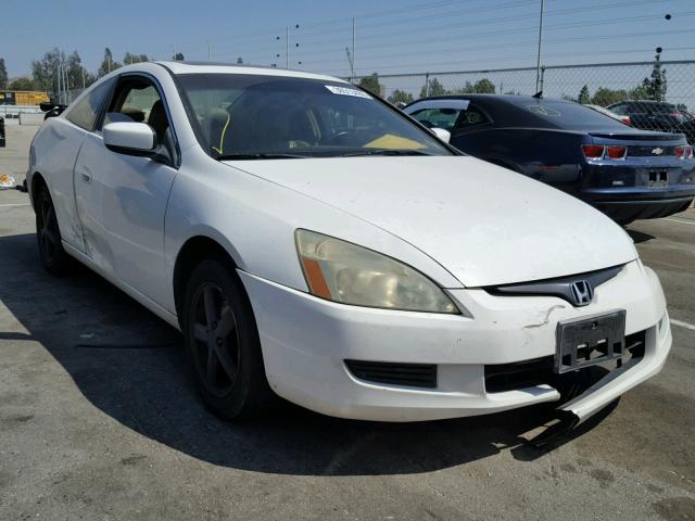 1HGCM72685A001847 - 2005 HONDA ACCORD EX WHITE photo 1