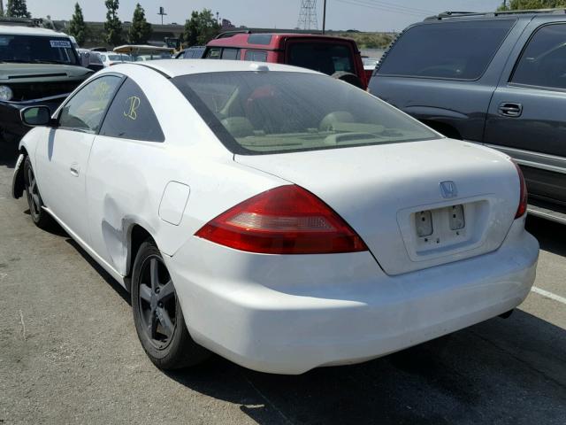 1HGCM72685A001847 - 2005 HONDA ACCORD EX WHITE photo 3