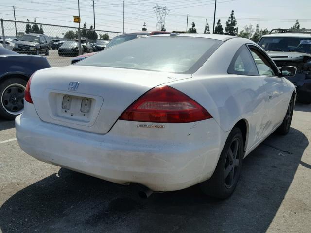 1HGCM72685A001847 - 2005 HONDA ACCORD EX WHITE photo 4