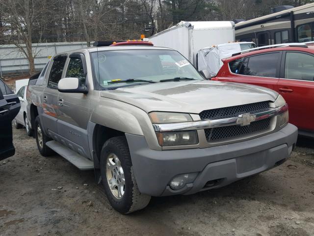 3GNEK13T42G316759 - 2002 CHEVROLET AVALANCHE TAN photo 1