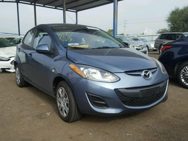 JM1DE1KZ1E0186546 - 2014 MAZDA MAZDA2 SPO BLUE photo 1