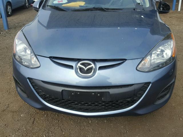 JM1DE1KZ1E0186546 - 2014 MAZDA MAZDA2 SPO 蓝色 照片 10