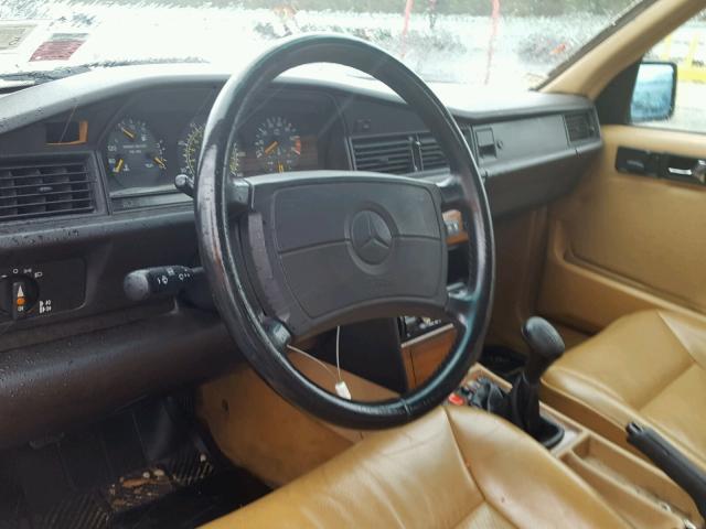 WDBDA29D8MF863629 - 1991 MERCEDES-BENZ 190 E 2.6 BLUE photo 9