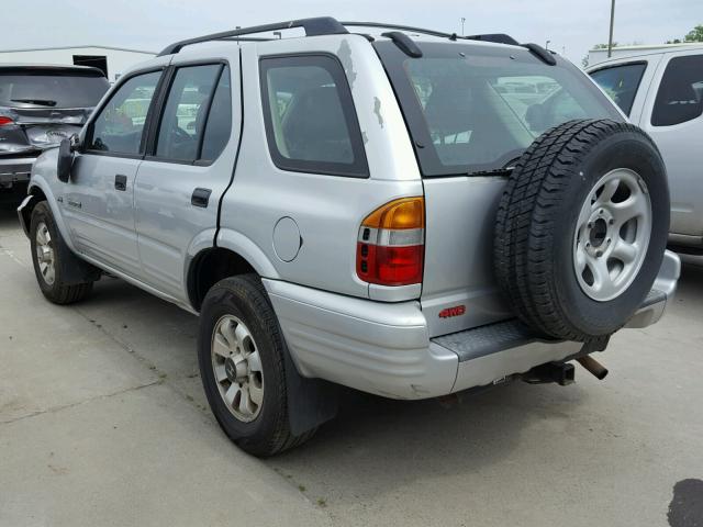 4S6DM58W914415374 - 2001 HONDA PASSPORT E SILVER photo 3