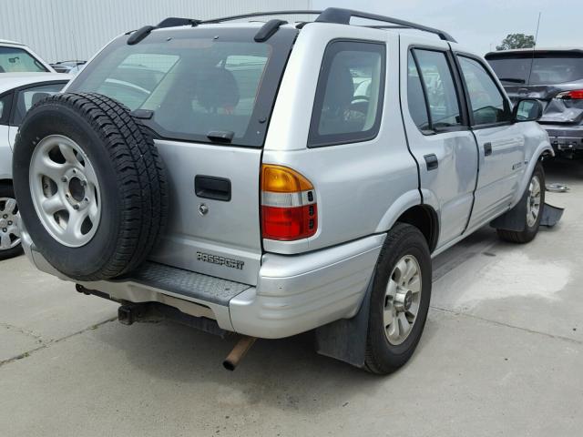 4S6DM58W914415374 - 2001 HONDA PASSPORT E SILVER photo 4