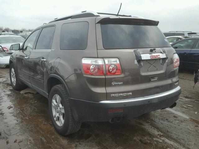 1GKEV23D89J153819 - 2009 GMC ACADIA SLT 棕色 照片 3
