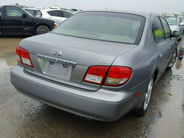 JNKDA31A54T201760 - 2004 INFINITI I35 SILVER photo 4