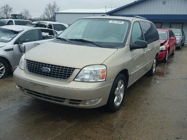 2FMDA58237BA15405 - 2007 FORD FREESTAR L TAN photo 2