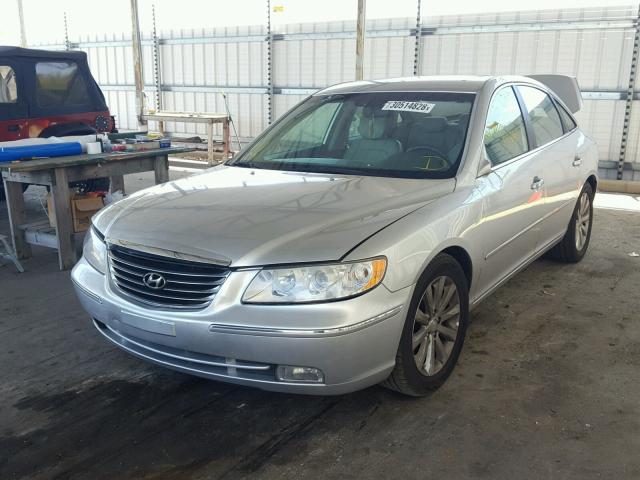 KMHFC46D29A350896 - 2009 HYUNDAI AZERA GLS SILVER photo 2