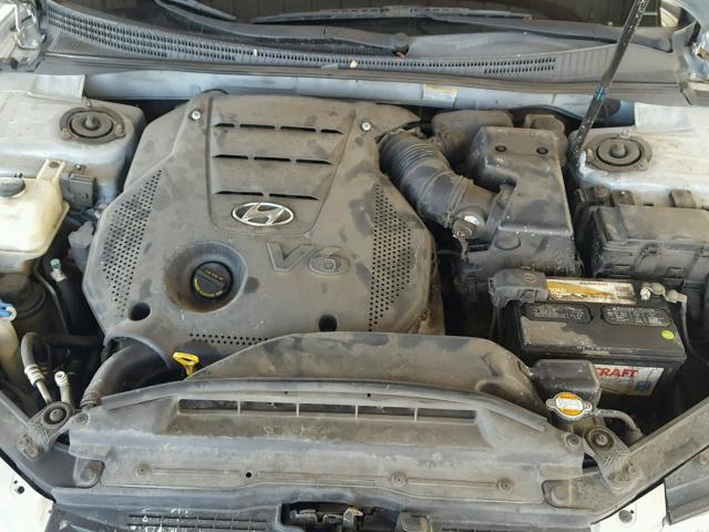 KMHFC46D29A350896 - 2009 HYUNDAI AZERA GLS SILVER photo 7