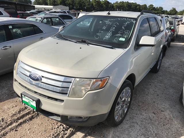 2FMDK39C77BB08677 - 2007 FORD EDGE SEL P CREAM photo 2