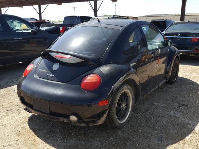 3VWFE21CX3M404888 - 2003 VOLKSWAGEN NEW BEETLE BLACK photo 4