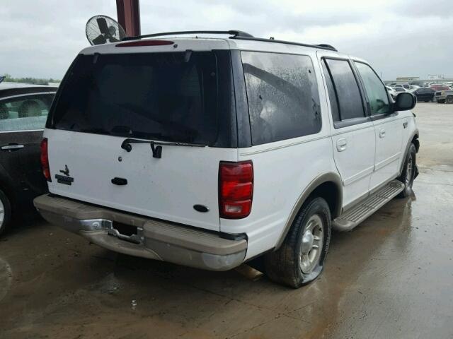 1FMRU17L71LB83328 - 2001 FORD EXPEDITION WHITE photo 4