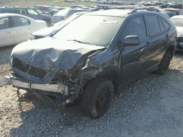 JTJHW31U260012774 - 2006 LEXUS RX 400 CHARCOAL photo 2