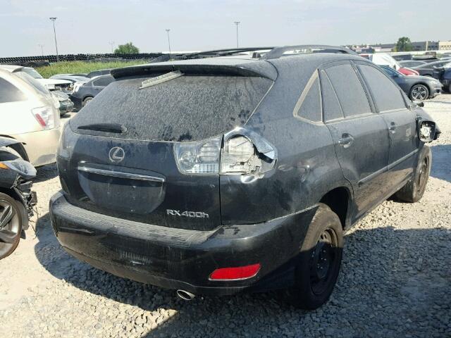 JTJHW31U260012774 - 2006 LEXUS RX 400 CHARCOAL photo 4