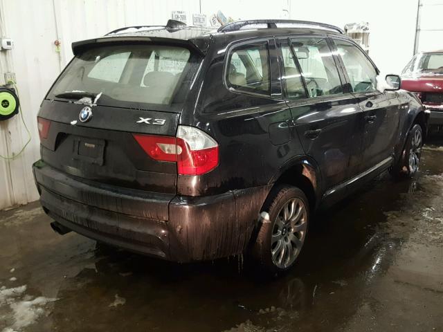 WBXPA93496WA32682 - 2006 BMW X3 3.0I BLACK photo 4