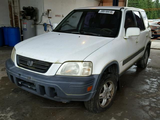 JHLRD1867YC002156 - 2000 HONDA CR-V EX WHITE photo 2