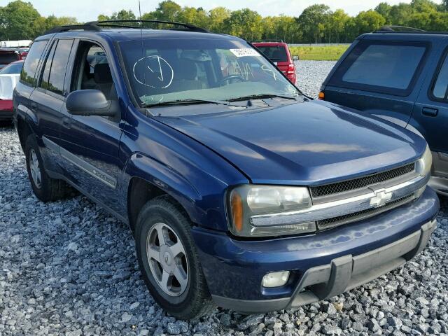 1GNDS13S422117660 - 2002 CHEVROLET TRAILBLAZE BLUE photo 1