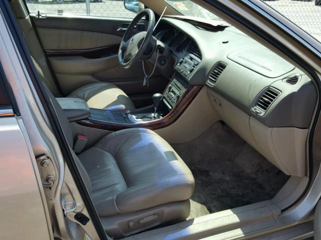 19UUA56602A049317 - 2002 ACURA 3.2TL GOLD photo 5