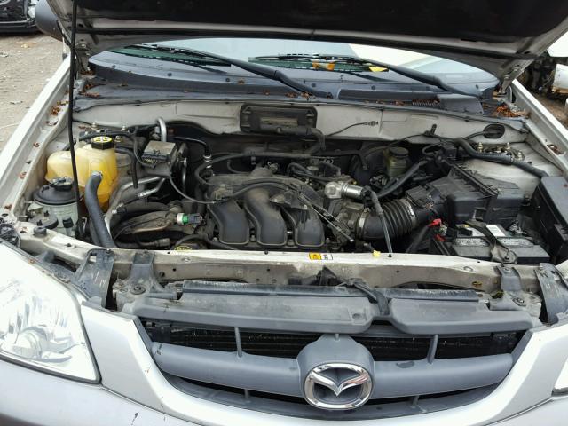 4F2CZ96103KM33351 - 2003 MAZDA TRIBUTE ES SILVER photo 7