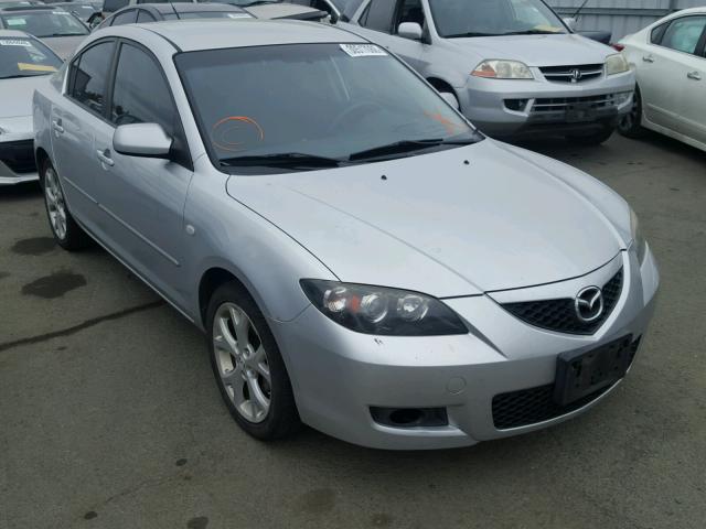 JM1BK32G781116428 - 2008 MAZDA 3 I SILVER photo 1